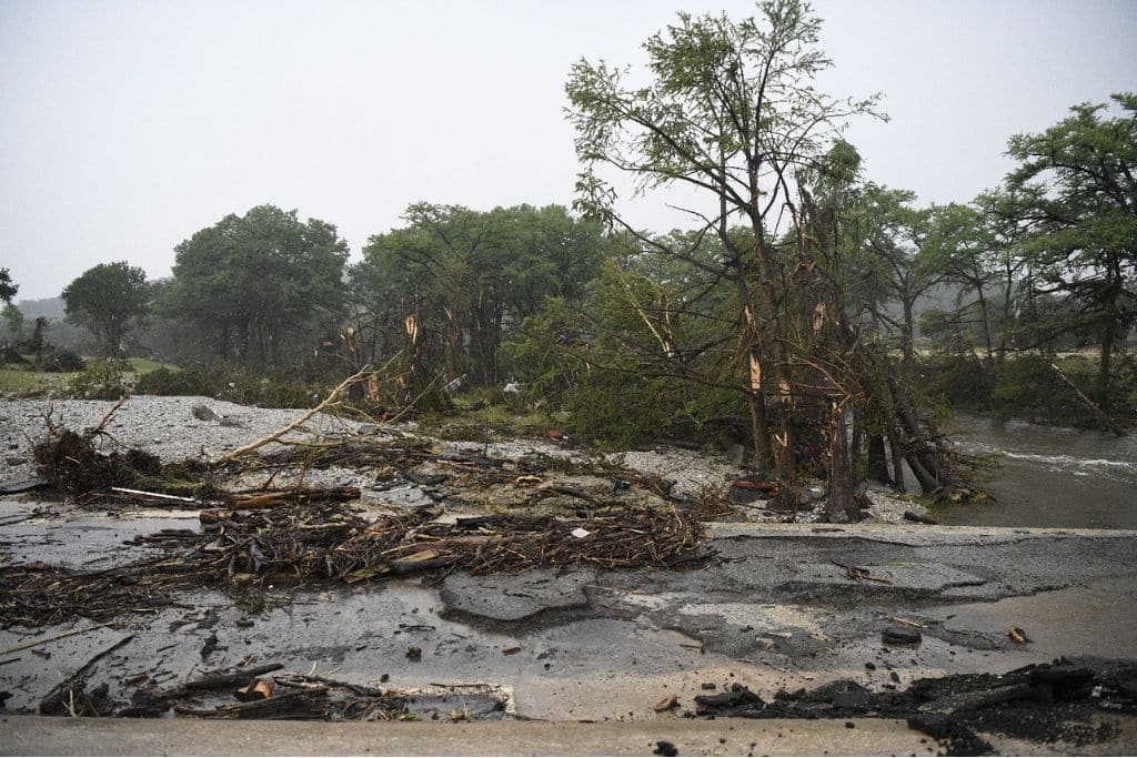 The aftermath of the deadly floods across central Texas on July 4, 2025.