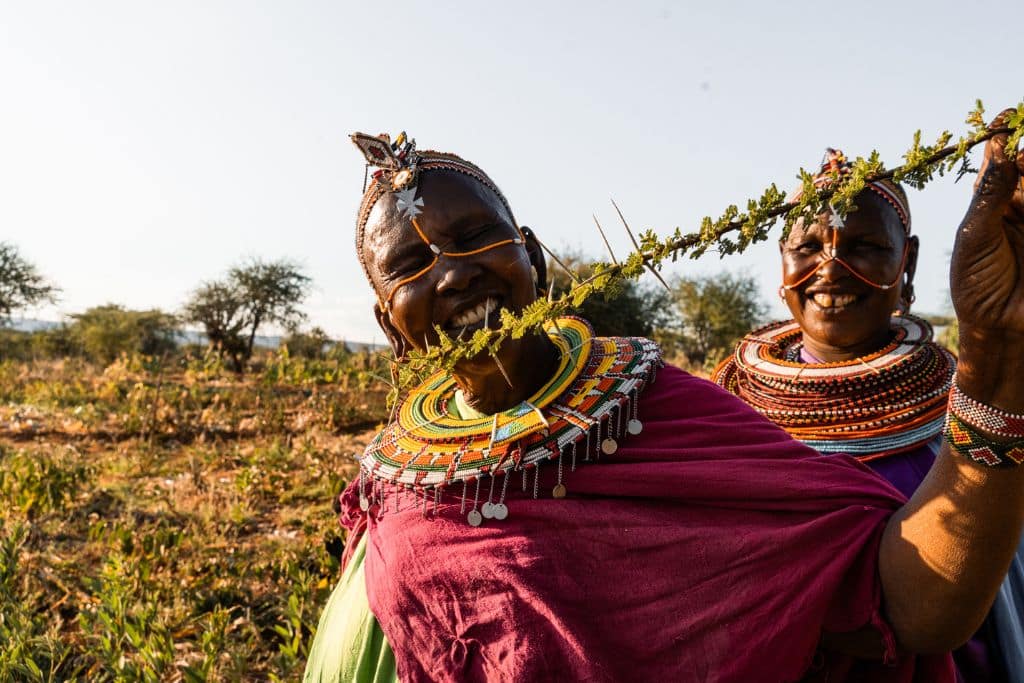 A Chui Mama in Kenya’s in Laikipia County.