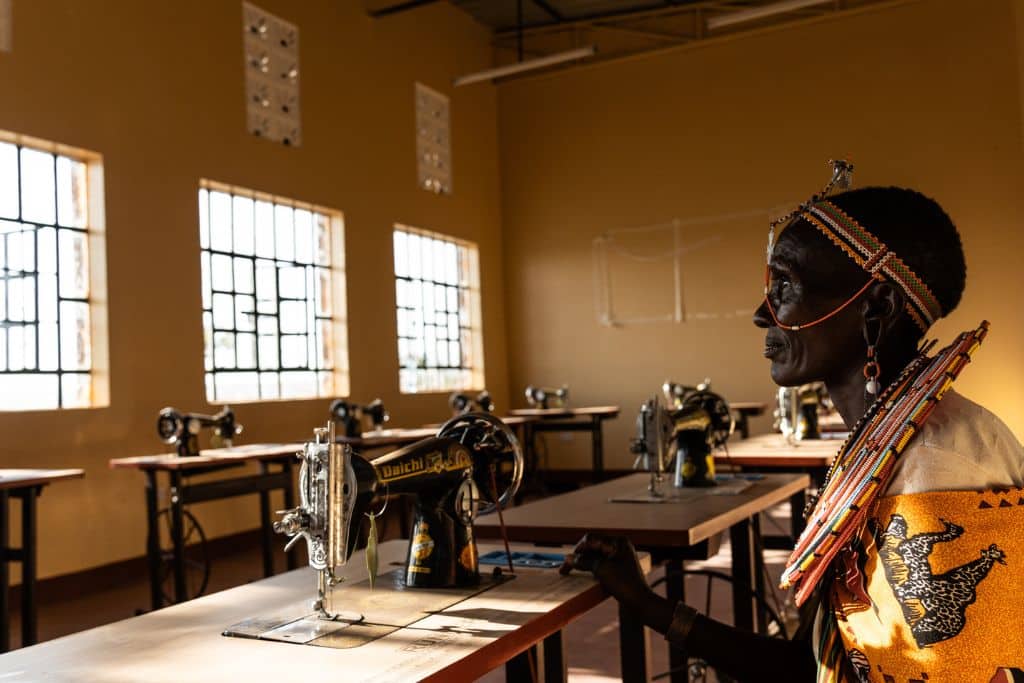 A new center is opening for the Chui Mamas in Kenya to run their businesses.