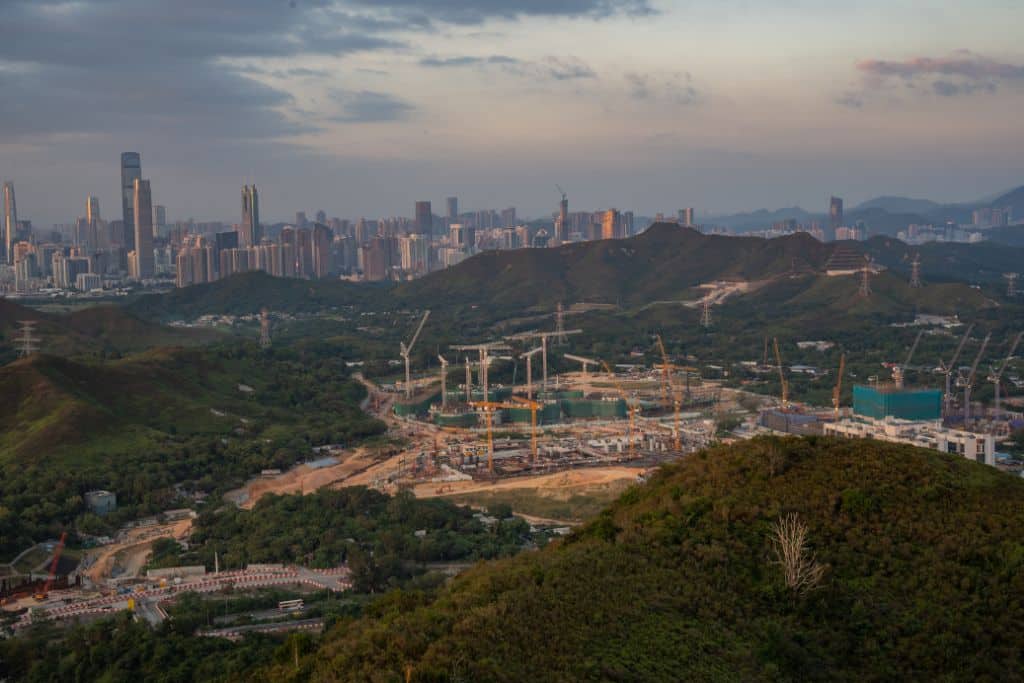 Kwu Tung in Hong Kong's northern New Territories.
