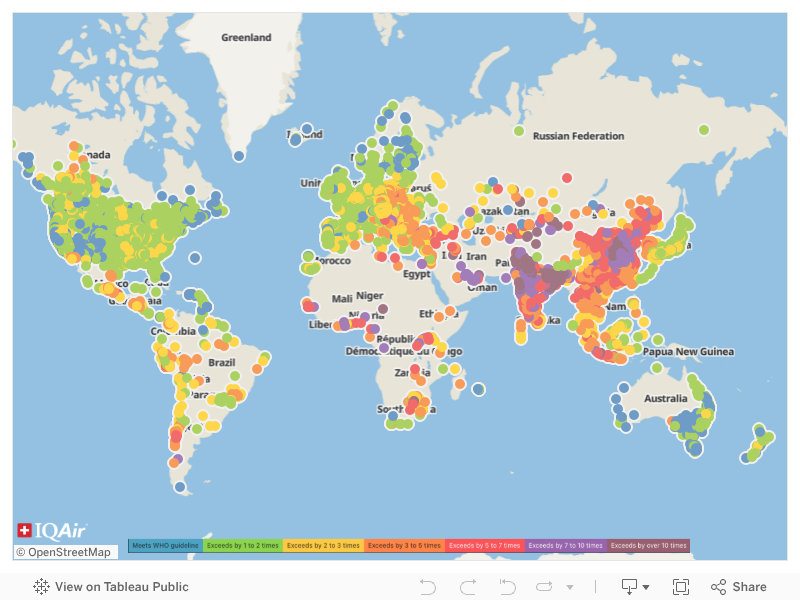 Map Dashboard 