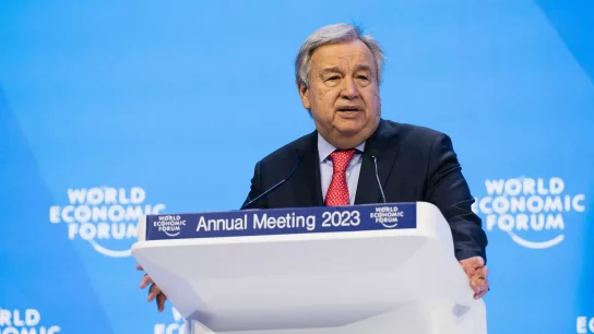 The World is ‘Flirting with Climate Disaster’, Says UN Chief at World Economic Forum 2023